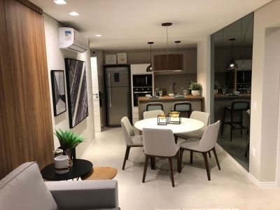 Lançamento do Apartamento decorado do Algarve Residence no 5° Salão do Imóvel de Itajaí.