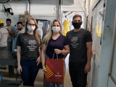 Paludo realiza ação de conscientização do Novembro Azul com colaboradores