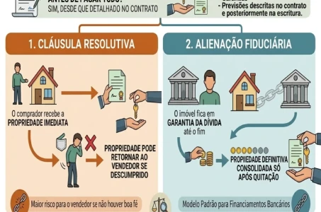 Clausula Resolutiva x Alienação Fiduciária